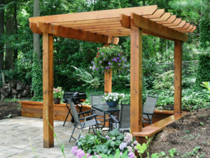 outdoor pergola